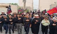  برگزاری مراسم پیاده روی جاماندگان اربعین در عسلویه با حضور فرماندار