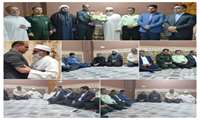 دیدار فرماندار با امام جمعه اهل سنت نخل تقی به مناسبت سالروز اقامه نماز جمعه در کشور