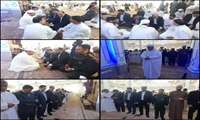 *حضور فرماندار عسلویه در جمع نمازگزاران اهل سنت شهر عسلویه*
