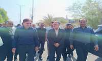 وزیر بهداشت وارد عسلویه شد